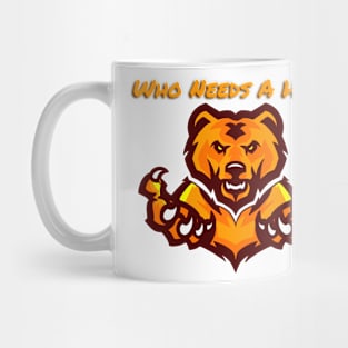 Bear Hug - Orange Mug